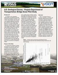 U.S. Geological Survey—Virginia Department of Transportation: Bridge scour pilot study