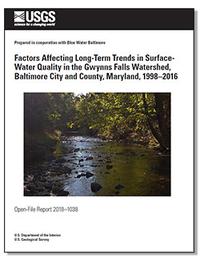 Factors affecting long-term trends in surface-water quality in the Gwynns Falls watershed, Baltimore City and County, Maryland, 1998–2016